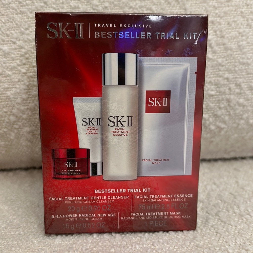 BNIB SKII Bestseller Trial Travel Kit New in Box - Still Shrink Wrapped